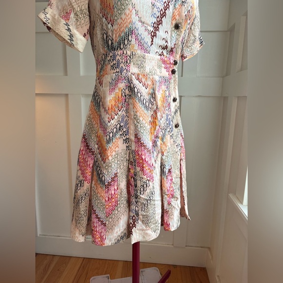 Paul & Joe Silk Midi Dress Size XS - Picture 3 of 8